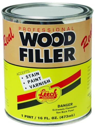 Leech Lwf-69 Pro Wood Filler, Pint