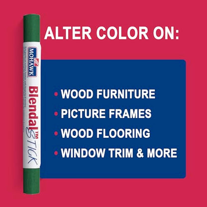 Mohawk Finishing Products Blendal Wood Finish Color Stick, Green M340-0043, 1 Count