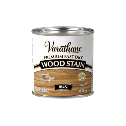 Varathane Premium Fast Dry Honey Maple Wood Stain - color: Honey Maple, size: 0.25 Quart (Pack of 1)