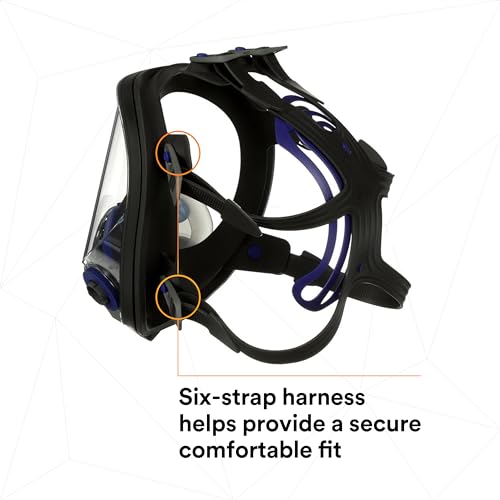 3M Ultimate FX Full Facepiece Reusable Respirator FF-403, NIOSH, ANSI, Lg - size: Large