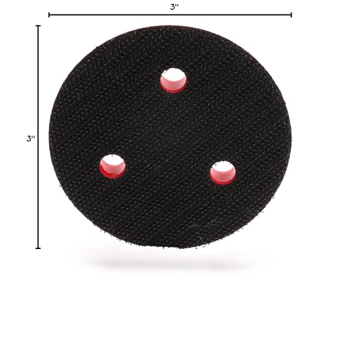 Cubitron Hookit Clean Sanding Low Profile Disc Pad, 3 Holes - for Orbital and Random Orbital Sanders - Hoo - size: 3"