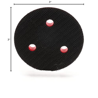 Cubitron Hookit Clean Sanding Low Profile Disc Pad, 3 Holes - for Orbital and Random Orbital Sanders - Hoo - size: 3"