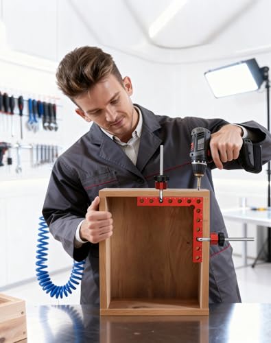 4Pack Corner Clamps for Woodworking for Right Angle Positioning
