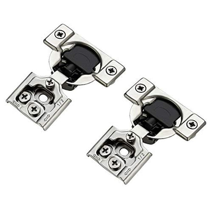 Soft Close Hinges for Kitchen Cabinet Hinges, 1/2 Inch Overlay, 2 Pack - size: 1/2 inch Overlay