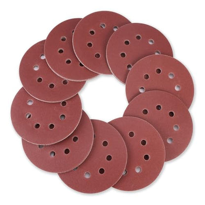 WORKPRO Sanding Discs, 5-Inch 180 Grit 8-Hole Hook and Loop, 150 Pack - style: 150PCS 5 Inch 180 Grit