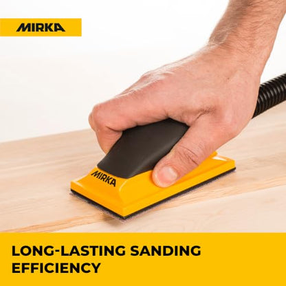 Mirka Abranet 2.75x5 Inch 600 Grit Mesh Sanding Sheets Hook & Loop, 50 Pack - size: Grit 600