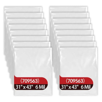 16 Pcs 709563 Dust Collector Bags Compatible With Jet, Grizzly