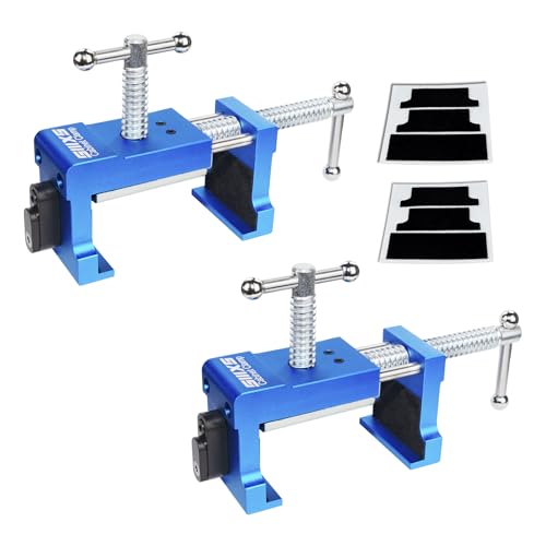 2-Pack Blue Cabinet Clamps,Face Frame Clamps for Installing Cabinets