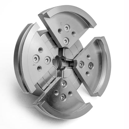 CK-3.75Z-JS130N130MM Jumbo Jaws for BMWOOD CK100 Series Woodturning Lathe chuck, Compatible with the Harbor Freight Bauer 23222A-B chuck. - color: 130mm Jumbo Jaws