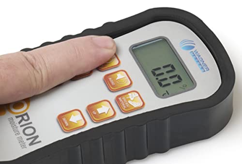 Orion® 940 Pinless Wood Moisture Meter by Wagner Meters I Accurate, Non-Damaging, Dual Depth Lumber Moisture Measurement, Data Collection & Storage, On-site Calibration (Standard Calibrator) - size: Standard Calibrator