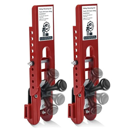 2Pcs Siding Tools, Adjustable Siding Installation Tools for 5/16 Inch Fiber Cement Boards, Lap Tool Gauge Mounting Kit Installation