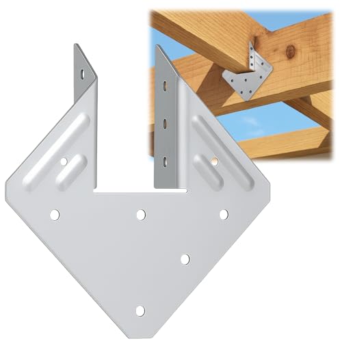 20 Pcs Hurricane Ties Clips,18-Gauge Joist Hangers