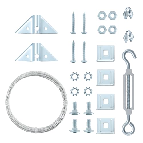 HOME MASTER HARDWARE Anti Sag Gate Kit for Wooden Fence, Zinc Plated 1 Pack - color: Zinc, size: 1 Pack