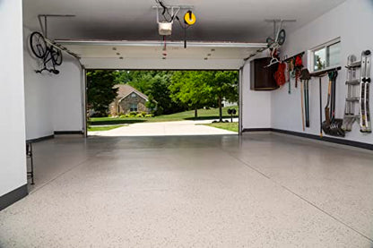 Rust-Oleum RockSolid Polycuramine Gloss Modern Greige Garage Floor Coating - color: Modern Greige, size: 1 Car