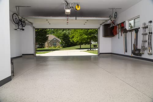 Rust-Oleum RockSolid Garage Floor Coating Kit, Modern Greige, 1 Car Kit - color: Modern Greige, size: 1 Car