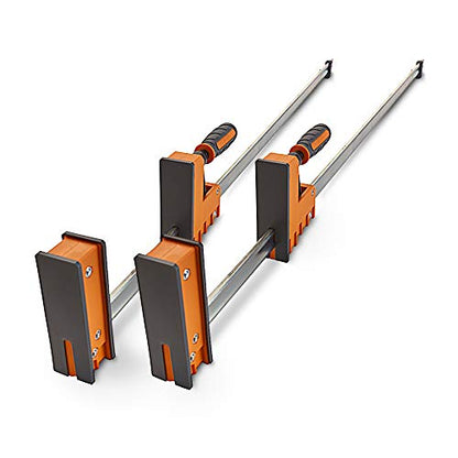 Bora 40" Parallel Clamp Set, 2 Pack of Woodworking Clamps with Rock-Solid, Even Pressure, 571140T - size: 40"