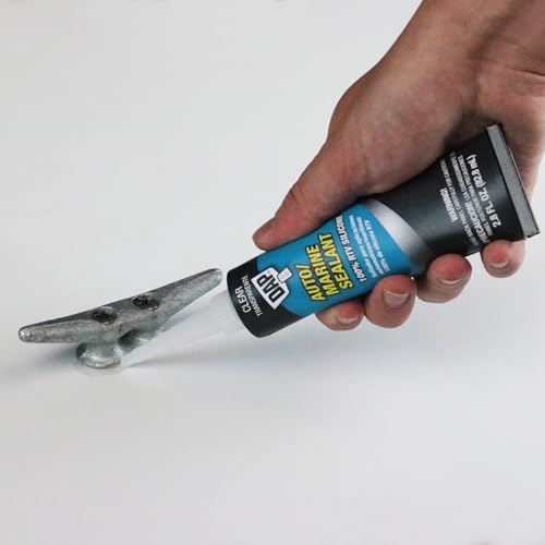 Dap 00694 2.8-Ounce Silicone Rubber Auto/Marine Sealant, Clear - size: 2.8-Ounce