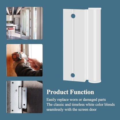 4 Pcs 2579475 Bottom/Lower Screen Door Leaf Hinge W/Screws Fits Andersen - style: 4 Pcs
