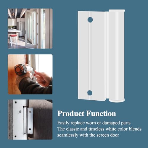 2 Pcs 2579475 Bottom/Lower Screen Door Leaf Hinge W/Screws Fits Andersen - style: 2 Pcs