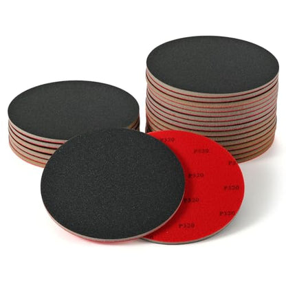 MAXMAN Foam Sanding Pads, 5" Bowling Sanding Pads, 320 Grit for Auto - size: 5 inch, style: 320 Grit