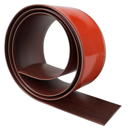 LSGCQ Vinyl Floor Transition Strip Self Adhesive 2" Wide, Wood Grain - color: Red Oak, size: 5cm, 3.28FT
