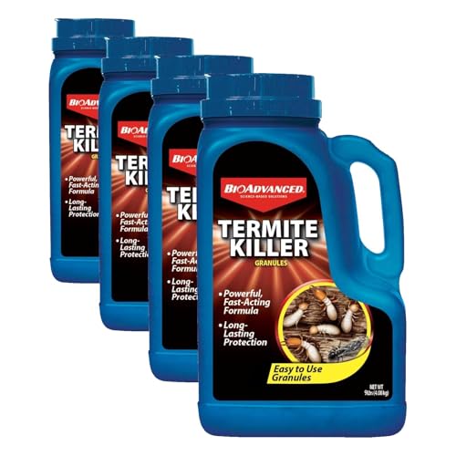 BioAdvanced Termite Killer, Granules 9 LB (Pack of 4) - size: (Pack of 4)