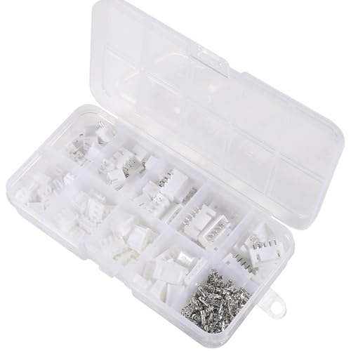 230pcs XH2.54 PH2.0 2p 3p 4p 5 pin 2.54mm 2.0mm Pitch Terminal Kit Housing Pin Header JST Connector Wire Connectors Adaptor