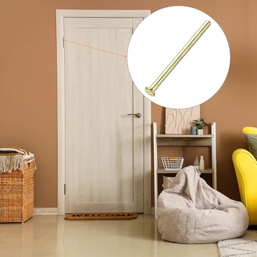 MECCANIXITY 2pcs 3.5" Door Hinge Pins Removable, Gold - color: Gold, size: 3.5 Inch