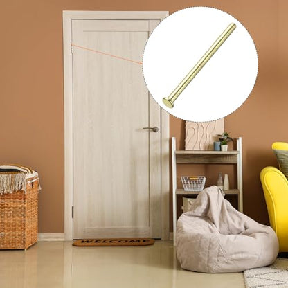 MECCANIXITY 2pcs 3.5" Door Hinge Pins Removable, Gold - color: Gold, size: 3.5 Inch
