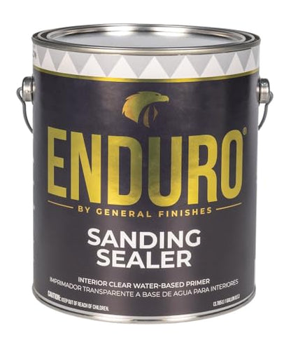 General Finishes Enduro Water Based Sanding Sealer, 1 Gallon - size: 1 Gallon