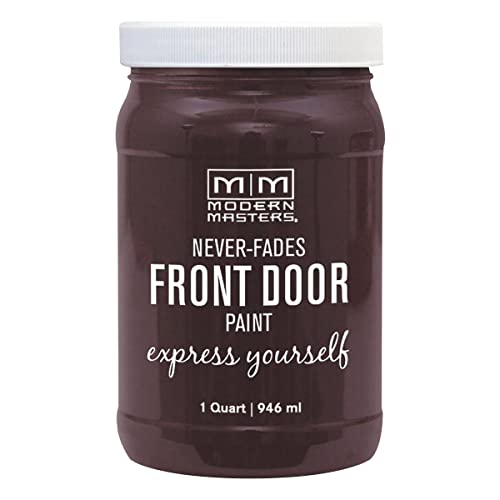 Modern Masters 275267 Front Door Paint, Quart, Satin Sincere - color: Satin Sincere