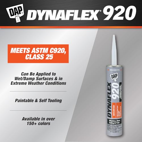 Dynaflex 920 Premium Exterior Elastomeric Sealant, Beige BE321, 10 Oz (7079889321)
