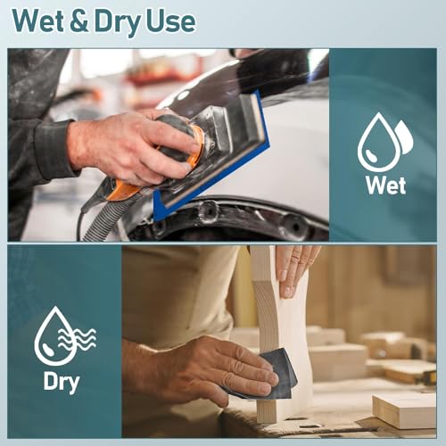 36 Pcs Sandpaper Assortment 400-3000 Grit Assorted Sanding Sheets
