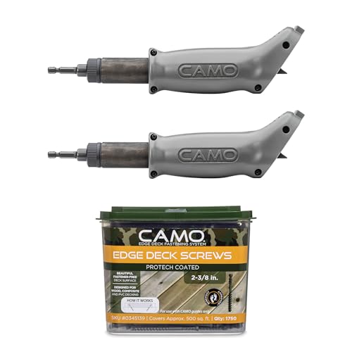 CAMO MARKSMAN Edge, (2) Hidden Deck Screw Guides and (1750) Edge Screws Kit