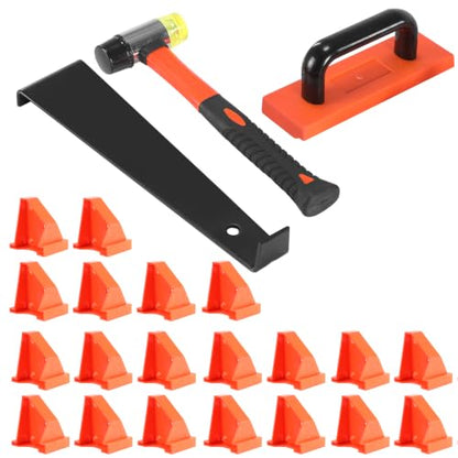 Hardwood Mallet Pull Bar Kit with Ergonomic Handle for Hardwood & Laminate