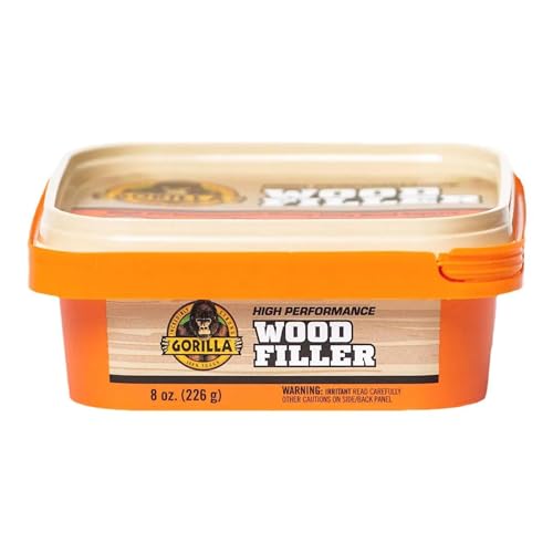 Gorilla 107084 All Purpose Wood Filler, 8-oz. Tub - Quantity 1