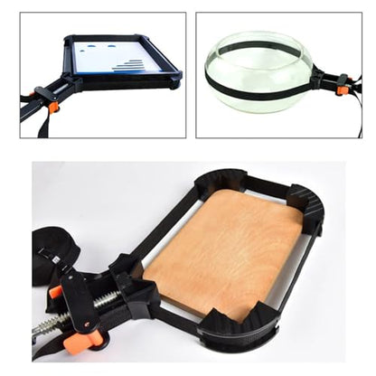 Strap Clamp, Adjustable Rapid Corner Clamp Band, Quick Tension Adjustable Picture Frame Clamp for Woodworking