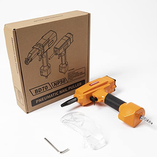 Professional Air Punch Nailer Nail Remover, Pneumatic Nail Puller for Denailing & Recycling Wood - style: NP50 Nail Puller