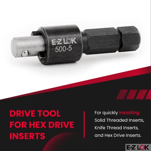 E-Z LOK Drive Tool - Optional - Use with 329-6, 329-601, 329-624, 303-6, 303-624, 319-6, 319-624, 335-6, 450-10, 550-6, 650-10, 650-10F, 453-10, 653-10, 653-10F, 400-6, 400-624, - size: 500-5