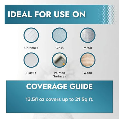 Polar All Surface Primer Matte White - 2 x 13.5 Fl Oz - Ideal for Wood, Metal, Plastic, Brick - Enhanced Adhesion & Quick Drying (Pack of 2) - color: White, size: 13.5 Fl Oz (Pack of 4)