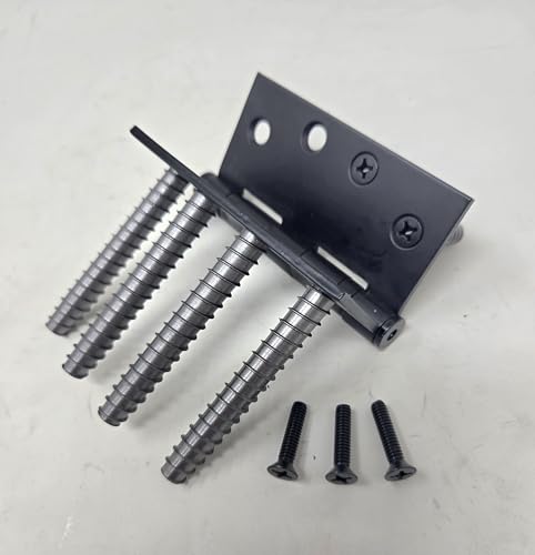 12-Pack #9 x 3 Permanent Stripped Door Hinge Screw Hole Repair Kit - size: 12 Pack