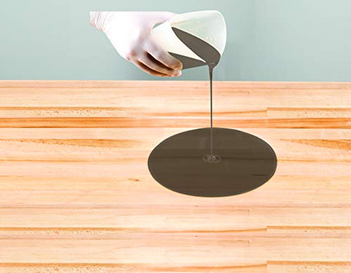 Varathane Super Glaze High Gloss Aged Wood Epoxy - color: Aged Wood