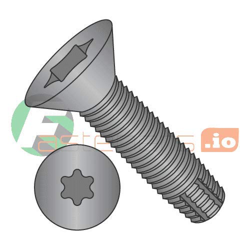 5/16"-18 x 4 T-40 Flat Head Self Tapping Trailer Deck Screws, 50 Pack - size: 5/16-18 x 4 inch