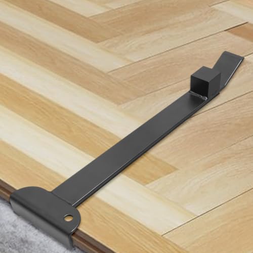 Wood Board Pry Bar with Felt Pad Wear Resist Hard Floor Installation