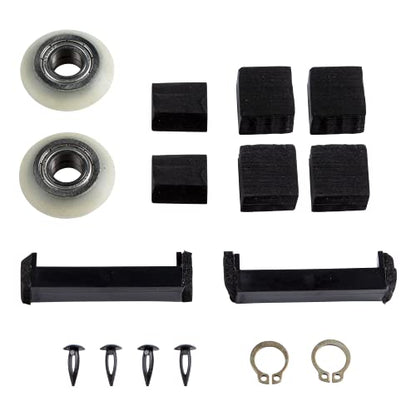 Lippert Components - 366211 Dual Rack Repair Kit - color: Black, style: Float Side