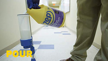 Zep Stain Resistant Floor Sealer - 1 Gallon - ZUFSLR128 - Durable, Long Lasting Seal - size: 1 Gallon