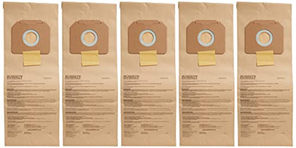 DEWALT DWV9401 Paper Bag for DWV012 Dust Extractor, 5-Pack