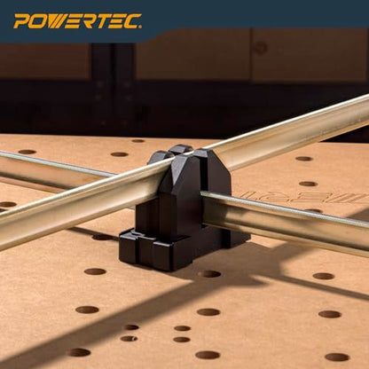 POWERTEC Parallel Clamp Blocks, 4 Pack - for Cabinet Door & Frame Gluing, Compatible with Most Standard Parallel Clamps, Works As Wall Mountable Storage Solution (72155) - style: Parallel Clamp Blocks (4PCs)