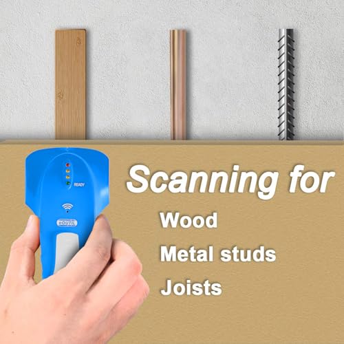 Stud Finder Wall Scanner Wood and Metal Detector Sensor for 3/4 inch Thickness Wall (Bule) - color: Bule