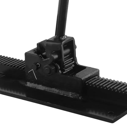 KEILEOHO Black Flooring Jack, Heavy Duty Hardwood Flooring Tool - color: Black